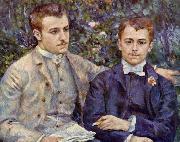 Pierre-Auguste Renoir, Portrait of Charles and Georges Durand Ruel,